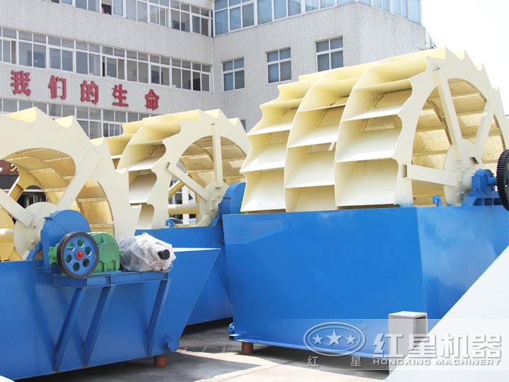 大型三輪花崗巖洗砂機 大型三輪花崗巖洗砂機