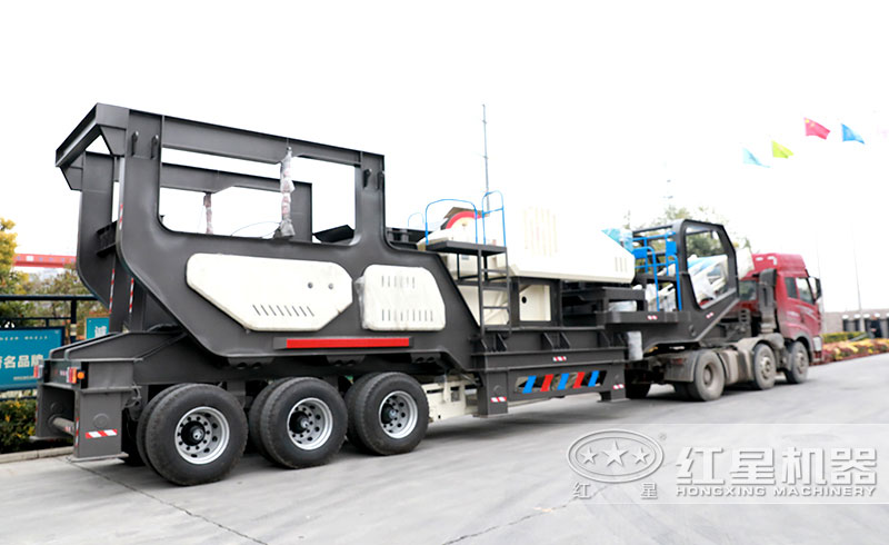 輪胎移動破碎站廠家發(fā)全國各地，值得信賴