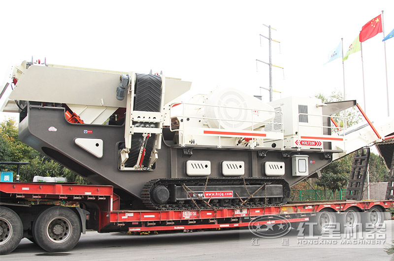 整條移動建筑垃圾制沙生產(chǎn)線設備發(fā)貨啦 整條移動建筑垃圾制沙生產(chǎn)線設備發(fā)貨啦