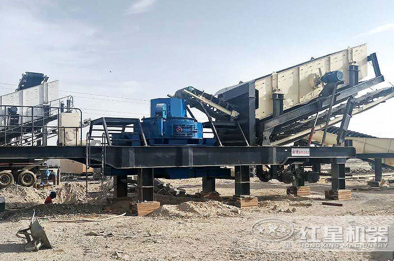 移動石子沖擊式制砂機(jī)現(xiàn)場 移動石子沖擊式制砂機(jī)現(xiàn)場