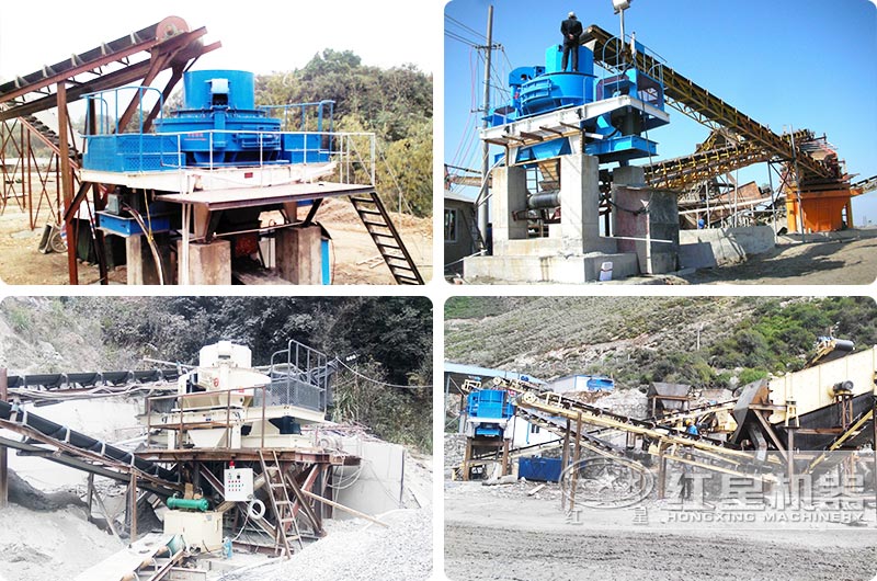 各地用戶的制砂廠生產線現場，歡迎就近考察