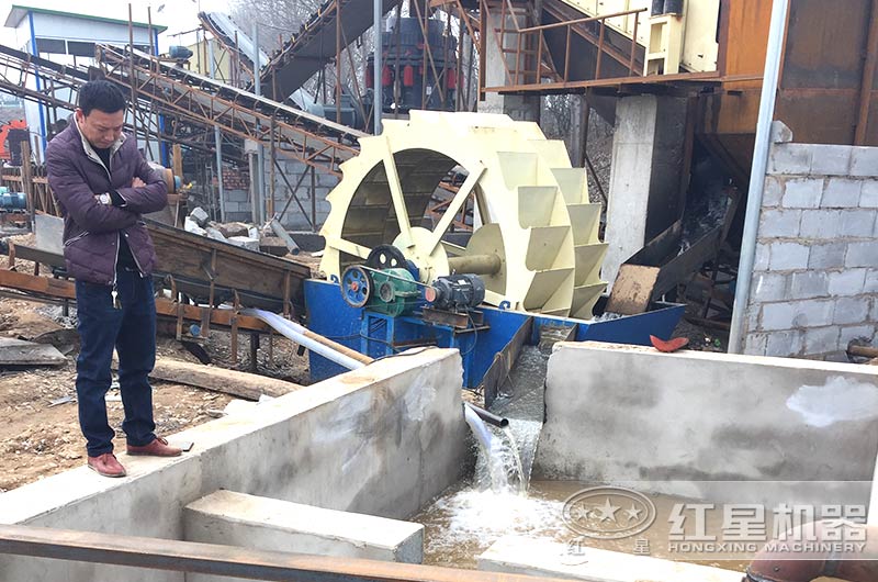 洗砂機污水處理，建筑沉淀池，可以循環利用