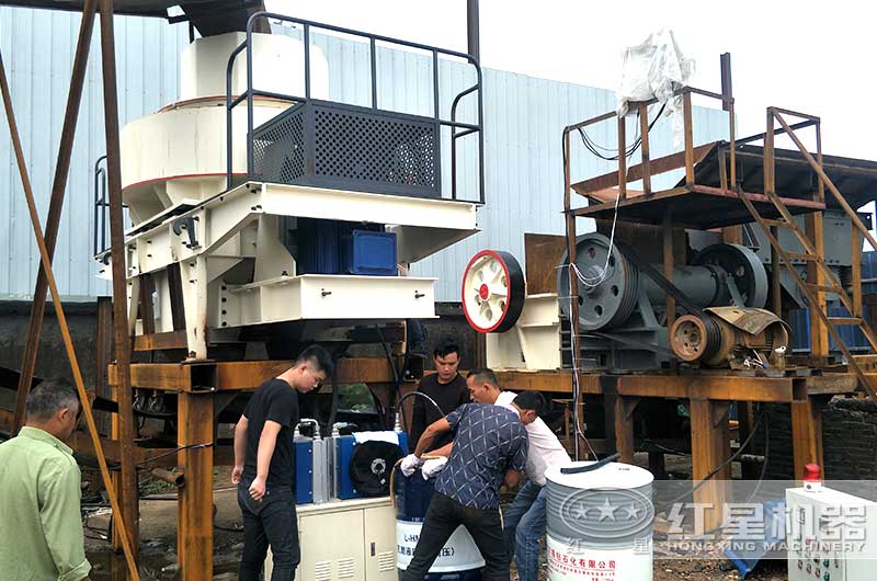 河北客戶石子制沙廠 河北客戶石子制沙廠