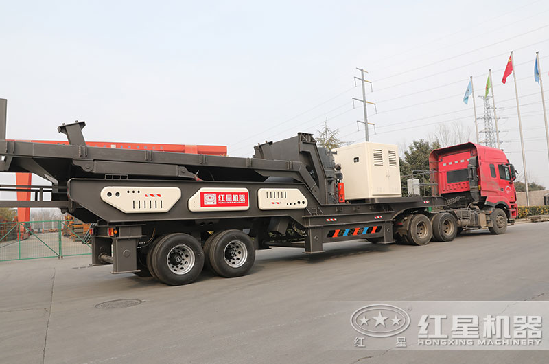 建筑垃圾移動破碎篩分機(jī)發(fā)貨 建筑垃圾移動破碎篩分機(jī)發(fā)貨