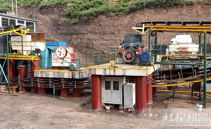 全自動制砂機設備現場 全自動制砂機設備現場