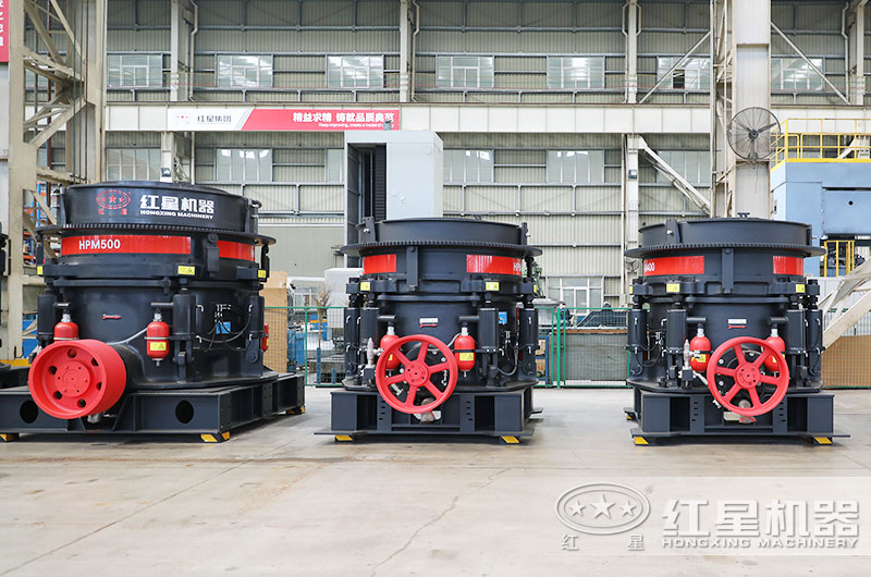 玄武巖圓錐破碎機圖片